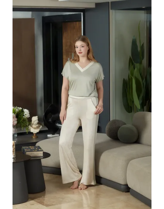 ieg™ Aqua 26888 Kadın Kısa Kol Pijama Takımı