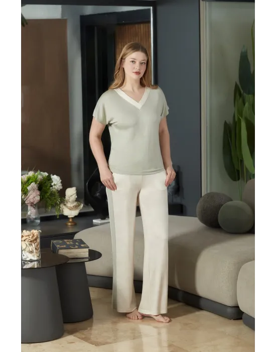 ieg™ Aqua 26888 Kadın Kısa Kol Pijama Takımı