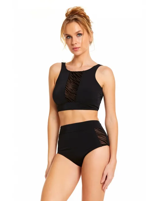 ieg™ Argento 01-1411-1145 Kadın Tül Detay Büstiyer Bikini