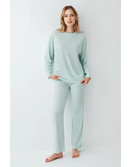 ieg™ Arnetta 3407-S Kadın Uzun Kol Pijama Takım