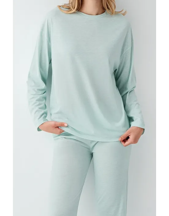 ieg™ Arnetta 3407-S Kadın Uzun Kol Pijama Takım