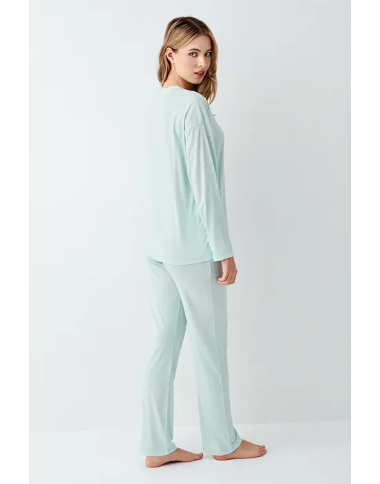 ieg™ Arnetta 3407-S Kadın Uzun Kol Pijama Takım