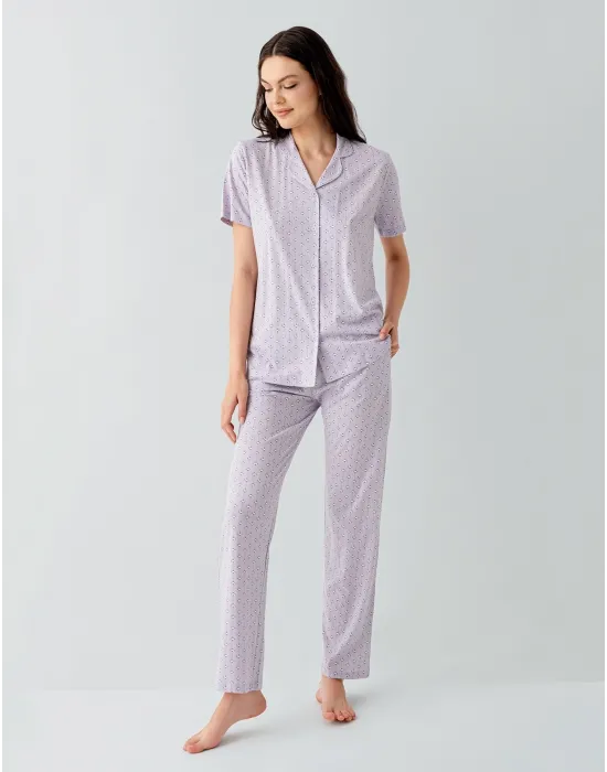 ieg™ Arnetta 3552-S Kadın Gömlek Pijama Takım