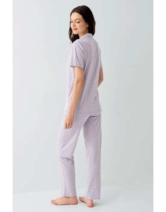 ieg™ Arnetta 3552-S Kadın Gömlek Pijama Takım