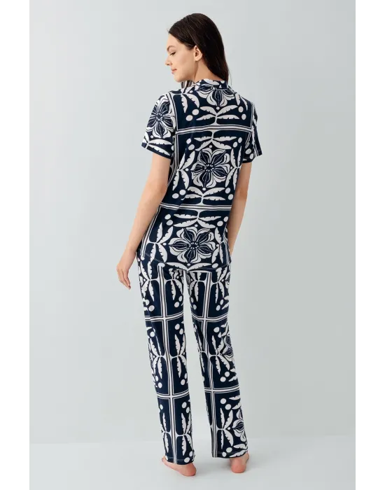 ieg™ Arnetta 3567-S Kadın Gömlek Pijama Takım