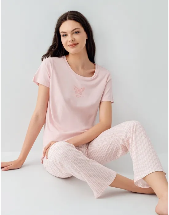 ieg™ Arnetta 3593-S Kısa Kol Pijama Takımı