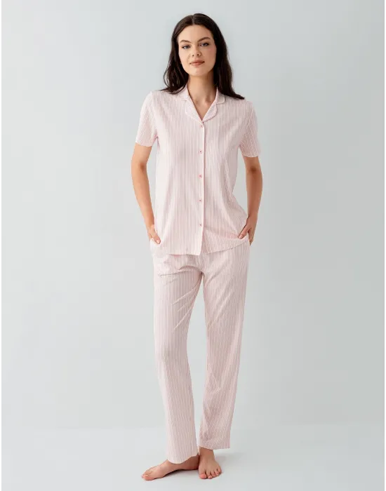 ieg™ Arnetta 3594-S Kadın Gömlek Pijama Takım