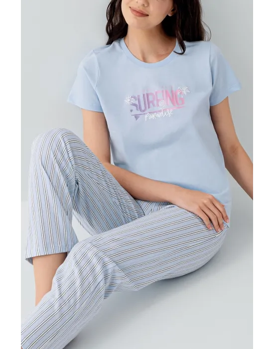ieg™ Arnetta 3598-S Kısa Kol Pijama Takımı