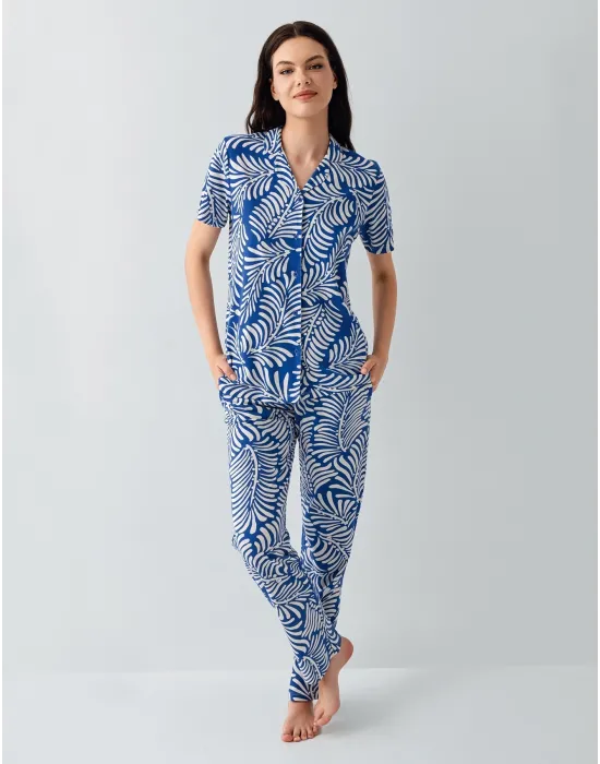 ieg™ Arnetta AR3607-S Kadın Gömlek Pijama Takım