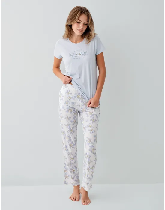 ieg™ Arnetta 3622-S Kısa Kol Pijama Takımı