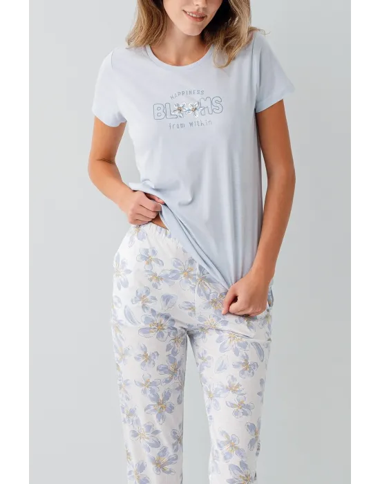 ieg™ Arnetta 3622-S Kısa Kol Pijama Takımı