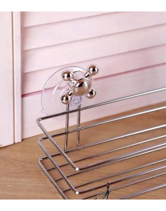 ieg™ Banyo Organizeri - Çok Amaçlı Dörtgen Vantuzlu