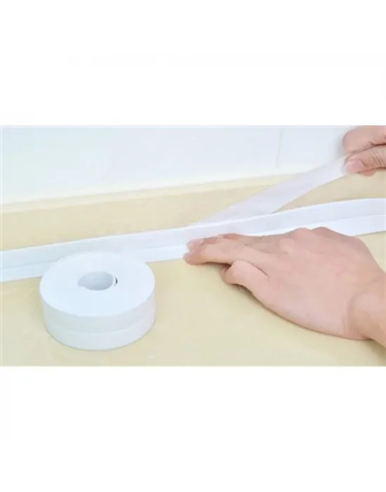 BEYAZ Su Sızdırmaz Lavabo Kenar Bandı (KUTUSUZ)(3.2m)
