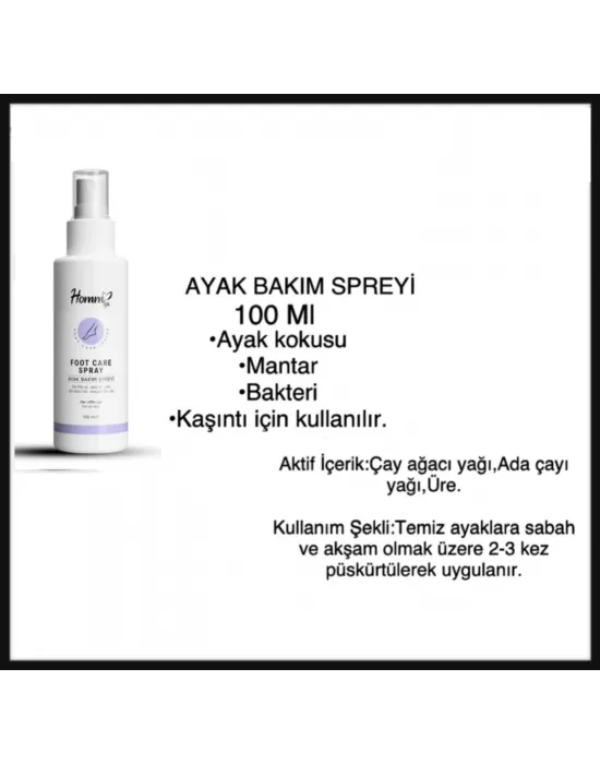 ieg™ Bitkisel Ayak Koku Giderici Bakım Spreyi