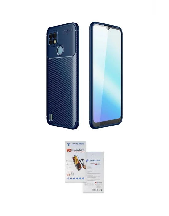 ieg™ C21 Kılıf Eksen Form Prime - Siyah Seramik Nano Ekran Koruyucu