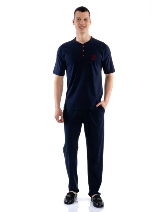 ieg™ DS Damat 02000 Kısa Kol 3lü Erkek Pijama Takımı