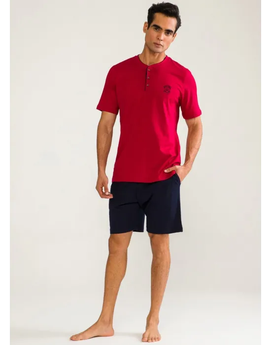 ieg™ DS Damat 02000 Kısa Kol 3lü Erkek Pijama Takımı