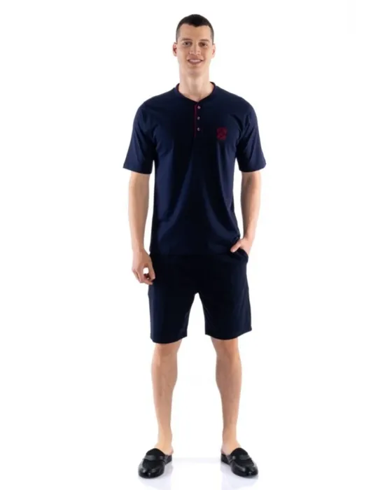 ieg™ DS Damat 02000 Kısa Kol 3lü Erkek Pijama Takımı