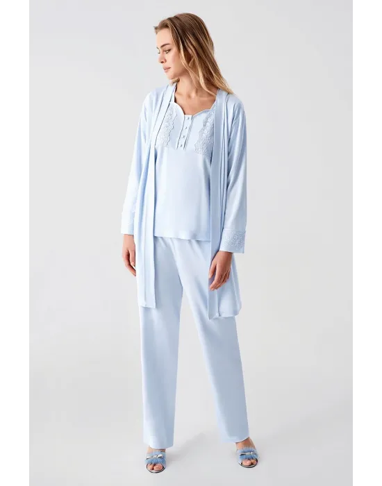 ieg™ Freshness 321 Kadın Sabahlıklı Pijama Takımı