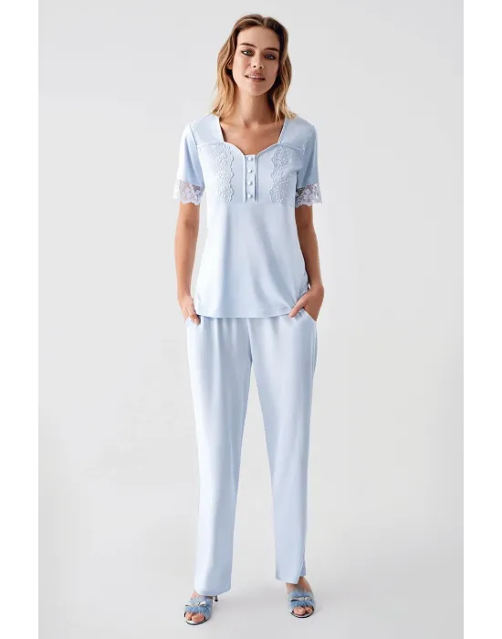 ieg™ Freshness 321 Kadın Sabahlıklı Pijama Takımı