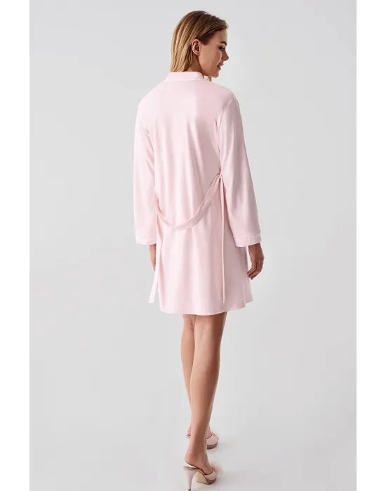 ieg™ Freshness 324 Kadın 4Lü Sabahlıklı Şorlu Pijama Takımı