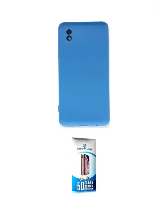ieg™ Galaxy A01 Core Kılıf Ahenk Serisi - Siyah 5D Eko Cam Ekran Koruyucu