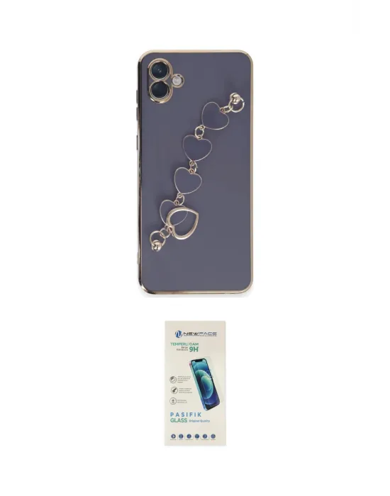 ieg™ Galaxy A04E Kılıf Nova Işık Prime - Şeffaf Pasifik Cam Ekran Koruyucu