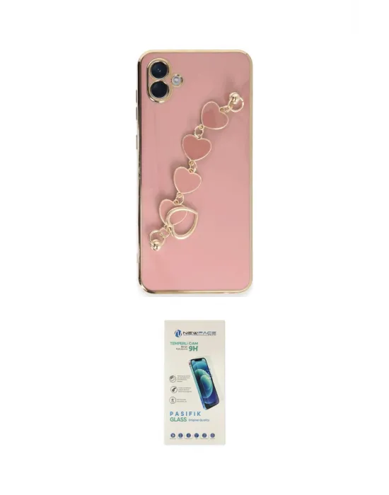ieg™ Galaxy A04E Kılıf Nova Işık Prime - Şeffaf Pasifik Cam Ekran Koruyucu