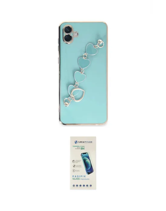 ieg™ Galaxy A04E Kılıf Nova Işık Prime - Şeffaf Pasifik Cam Ekran Koruyucu