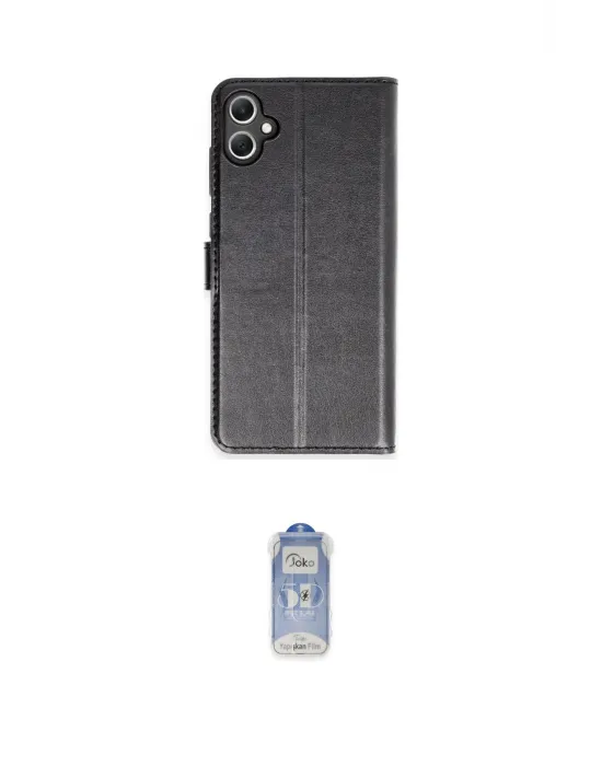 ieg™ Galaxy A05 Kılıf Siluet Işık Serisi - Siyah Joko Magic 5D Cam