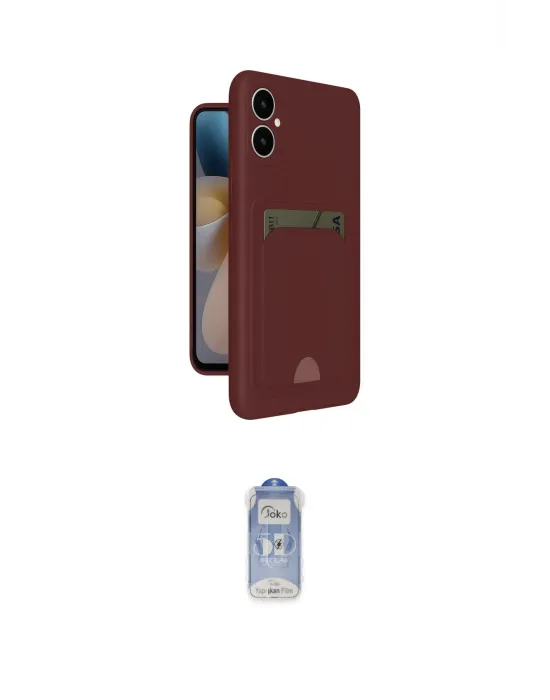 ieg™ Galaxy A05 Kılıf Vadi Çizgi Prime - Siyah Joko Magic 5D Cam