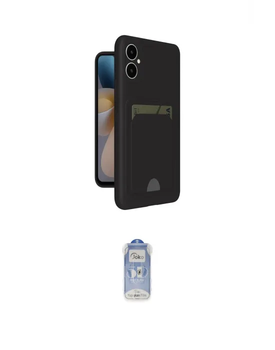 ieg™ Galaxy A05 Kılıf Vadi Çizgi Prime - Siyah Joko Magic 5D Cam