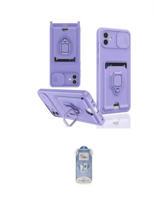 ieg™ Galaxy A05 Kılıf Vadi Form Prime - Siyah Joko Magic 5D Cam