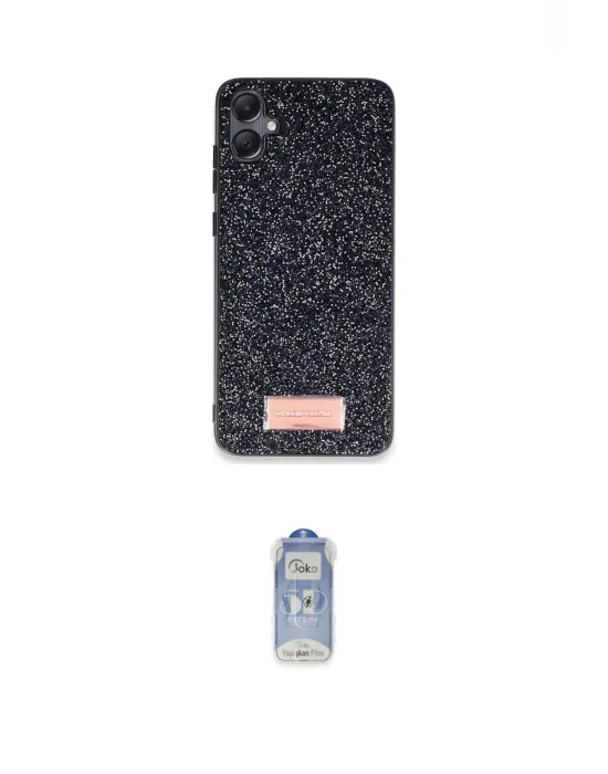 ieg™ Galaxy A05 Kılıf Vadi Klasik Serisi - Siyah Joko Magic 5D Cam