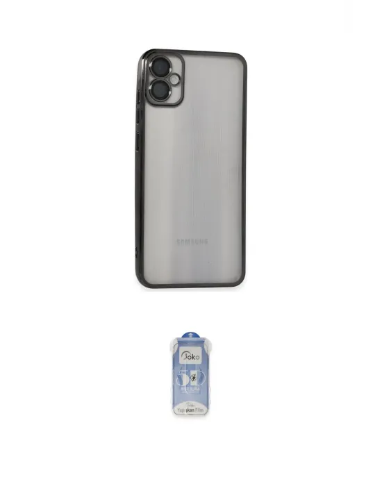 ieg™ Galaxy A05 Kılıf Vadi Minimal - Siyah Joko Magic 5D Cam