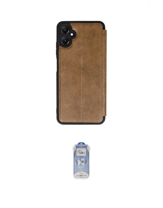 ieg™ Galaxy A05 Kılıf Zirve Yansıma Serisi - Siyah Joko Magic 5D Cam