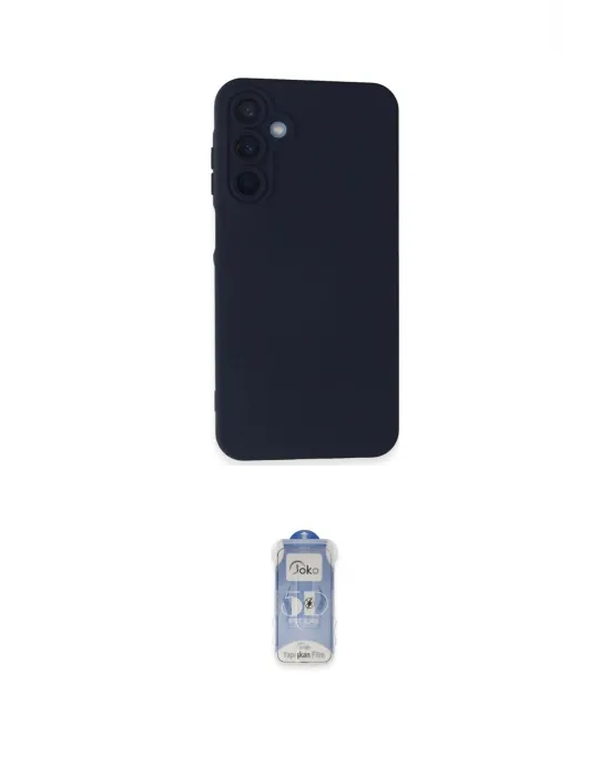 ieg™ Galaxy A05S Kılıf Ahenk Serisi - Siyah Joko Magic 5D Cam