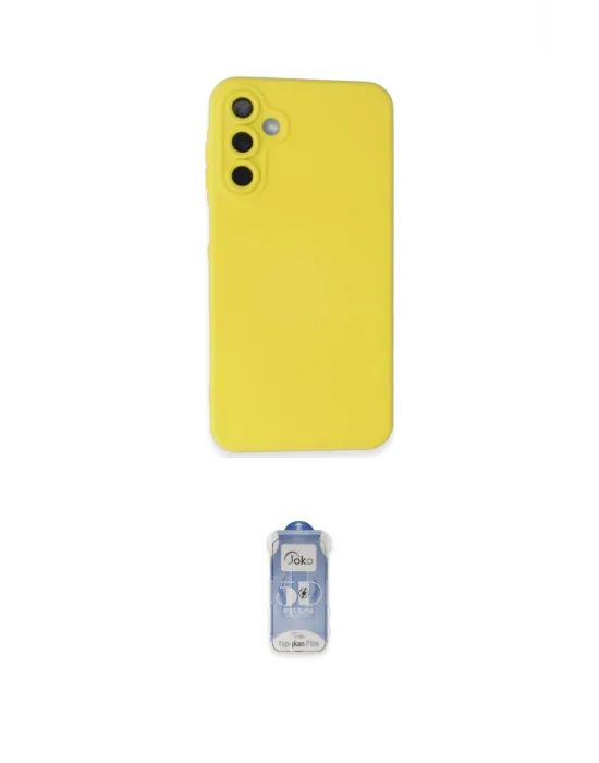 ieg™ Galaxy A05S Kılıf Ahenk Serisi - Siyah Joko Magic 5D Cam
