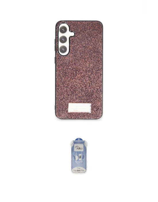 ieg™ Galaxy A05S Kılıf Vadi Klasik Serisi - Siyah Joko Magic 5D Cam