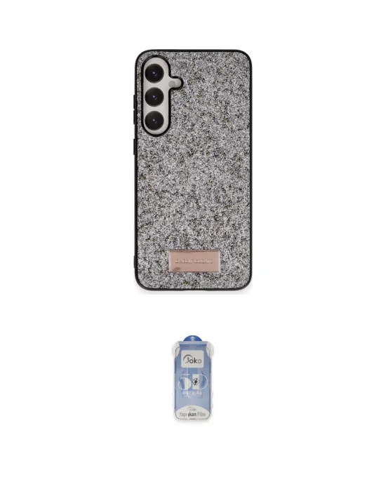 ieg™ Galaxy A05S Kılıf Vadi Klasik Serisi - Siyah Joko Magic 5D Cam