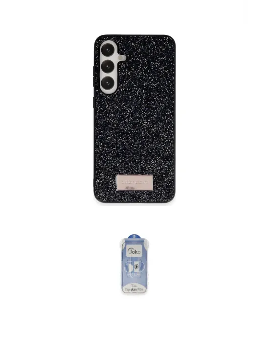 ieg™ Galaxy A05S Kılıf Vadi Klasik Serisi - Siyah Joko Magic 5D Cam
