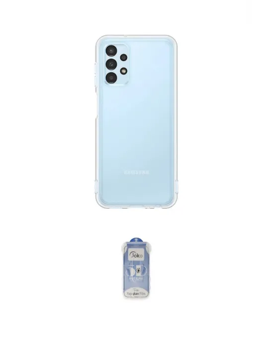 ieg™ Galaxy A13 4G Kılıf Zirve Doku - Siyah Joko Magic 5D Cam