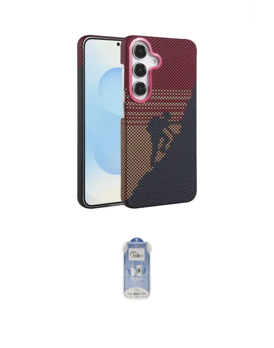 ieg™ Galaxy A14 4G Kılıf Doruk Serisi - Siyah Joko Magic 5D Cam