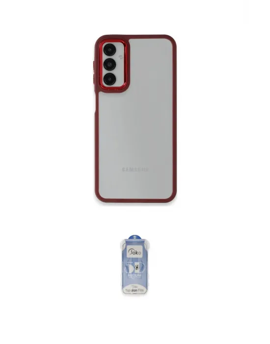 ieg™ Galaxy A14 4G Kılıf Eksen Doku Prime - Siyah Joko Magic 5D Cam