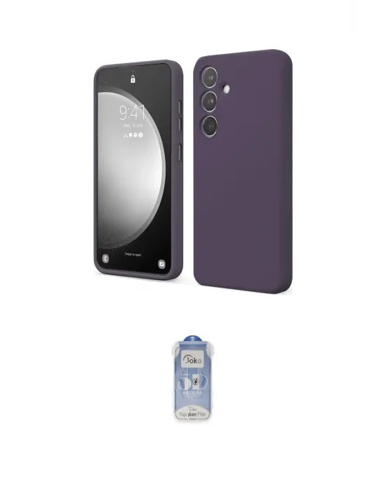ieg™ Galaxy A14 4G Kılıf Kozmos Yansıma Özel Seri - Siyah Joko Magic 5D Cam