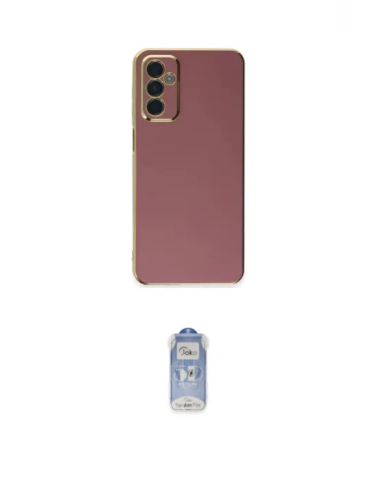ieg™ Galaxy A14 4G Kılıf Yankı Serisi - Siyah Joko Magic 5D Cam