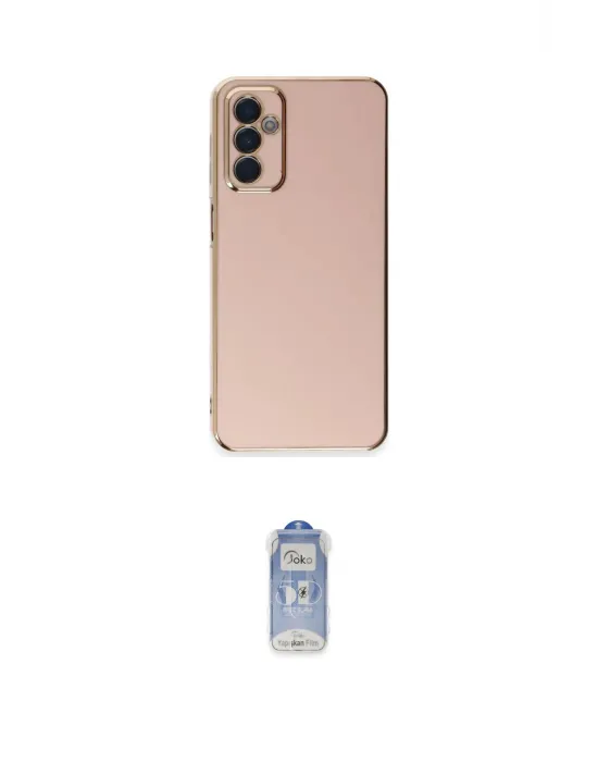 ieg™ Galaxy A14 4G Kılıf Yankı Serisi - Siyah Joko Magic 5D Cam