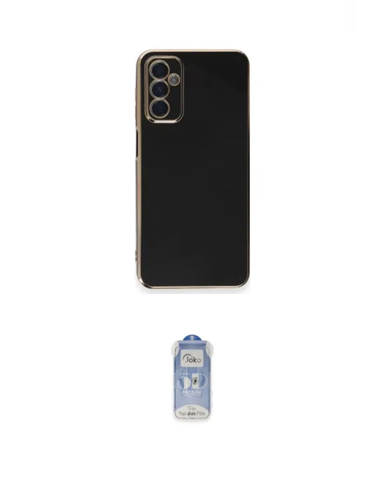 ieg™ Galaxy A14 4G Kılıf Yankı Serisi - Siyah Joko Magic 5D Cam