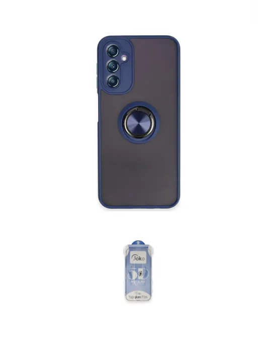 ieg™ Galaxy A14 4G Kılıf Yörünge Çizgi - Siyah Joko Magic 5D Cam