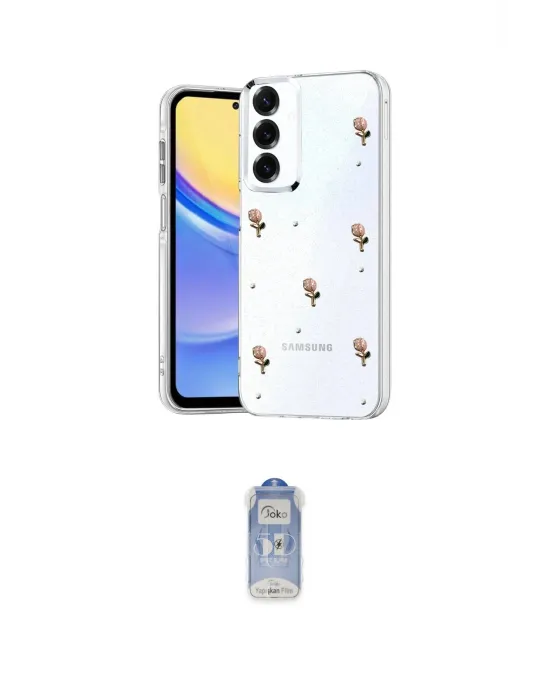 ieg™ Galaxy A14 4G Kılıf Yörünge Form - Siyah Joko Magic 5D Cam